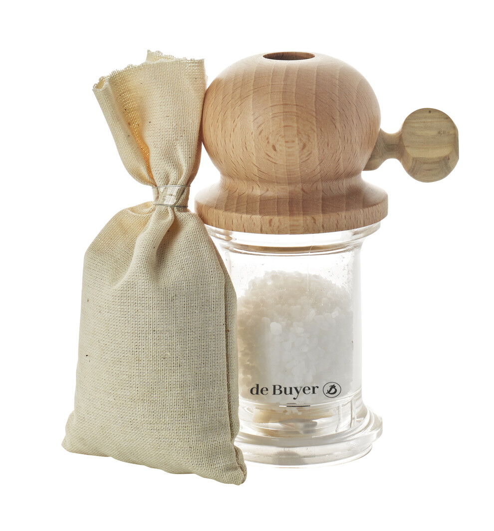 Moulin à Gros Sel Gris Humide Pitoulée 12 Cm M888.128301 DE BUYER Francis BATT